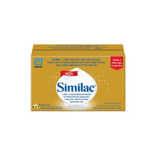 Sữa tiệt trùng Similac Eye-Q 110ml (từ 1 tuổi) - Thùng 48 hộp / 110ml