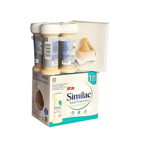 Lốc 4 chai Sữa nước Similac Total Protection dành cho bé sinh mổ hoặc sức để kháng kém