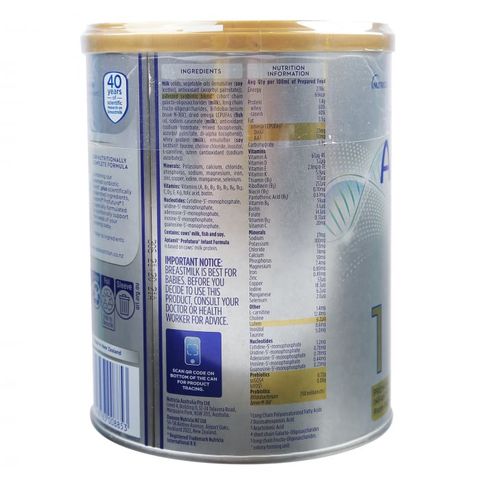  Sữa bột Aptamil Profutura Úc số 1 900g cho bé 0-6M 