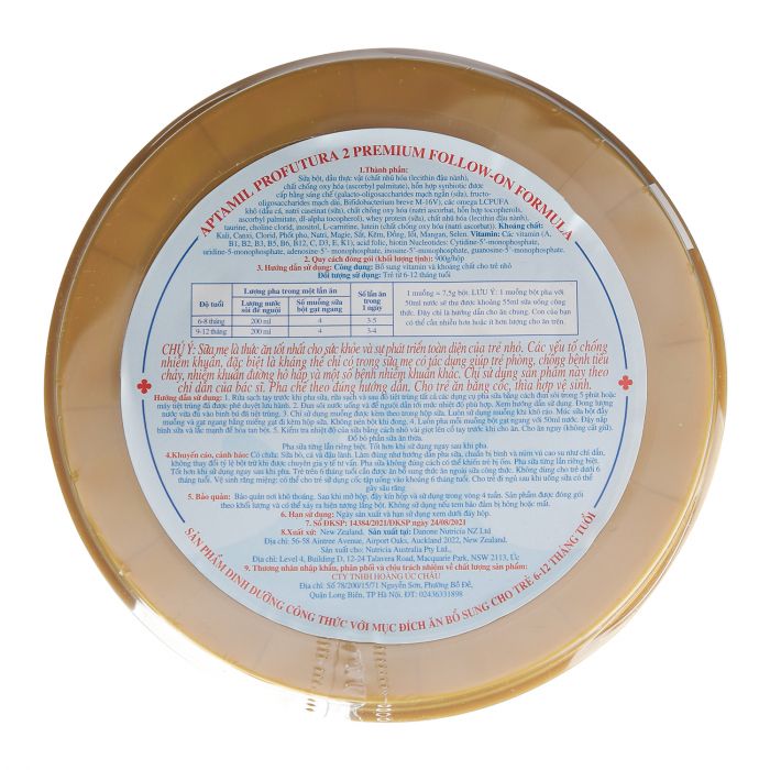 Sữa bột Aptamil Profutura Úc số 2 900g cho bé 6-12M