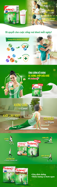 Sữa Bột Anlene Gold 3X Hương Vani Hộp Giấy 1.2kg (3 Khỏe Cơ, Xương, Khớp - Dành cho người trên 40 tuổi)