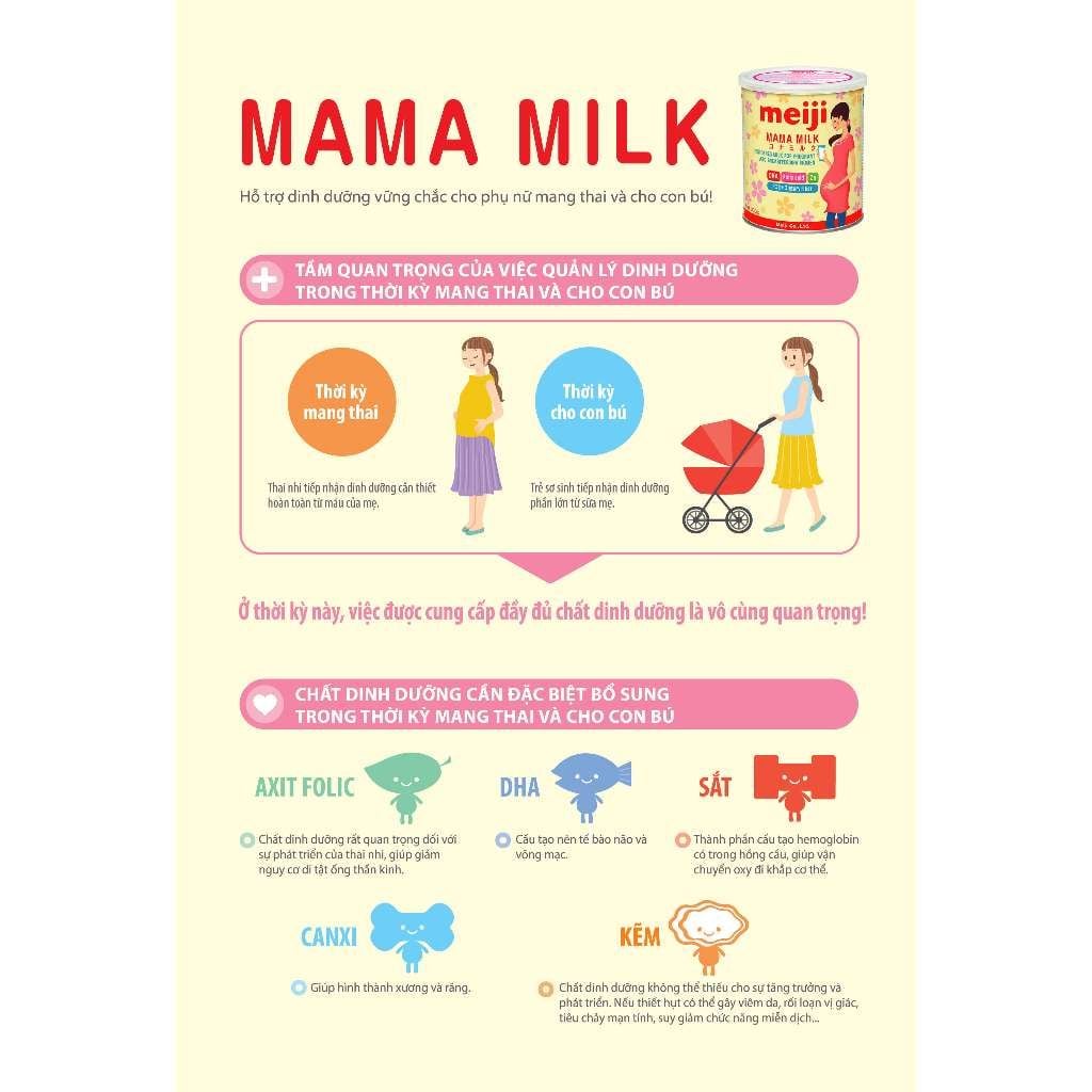 Sữa bầu Meiji Mama 350g