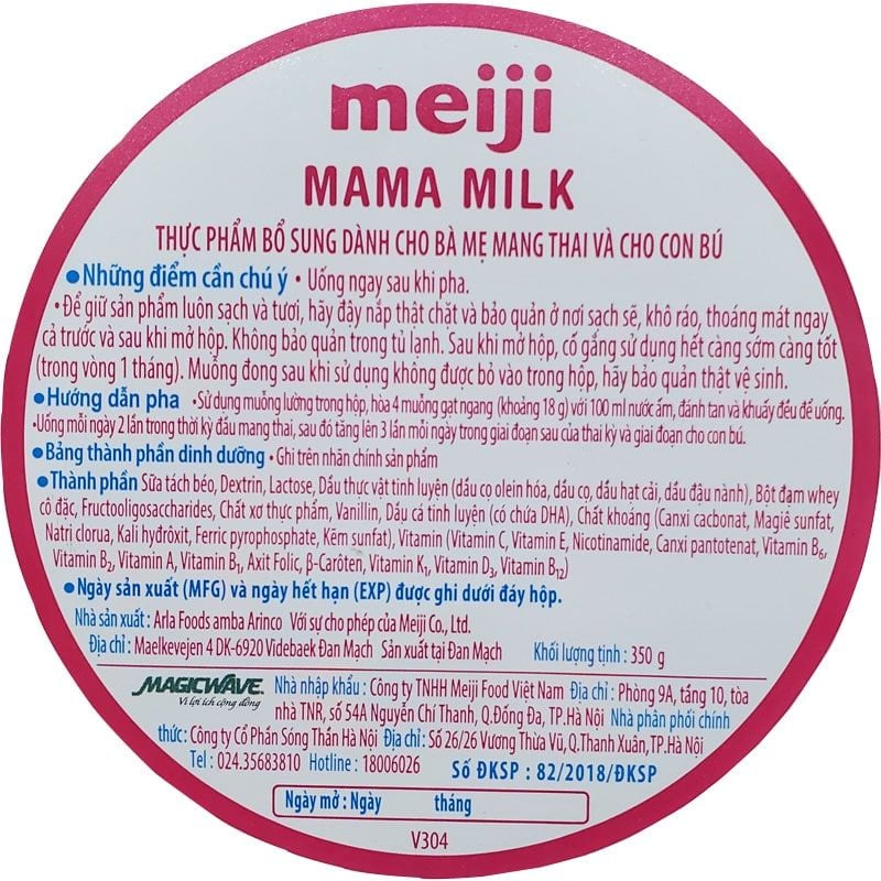 Sữa bầu Meiji Mama 350g
