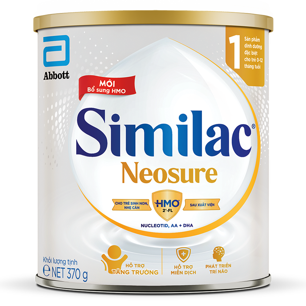  Sữa bột Similac Neosure 370g (0-12 tháng) 