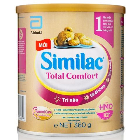  Sữa bột Similac Total Comfort 1 HMO 360g (0-12 tháng) 
