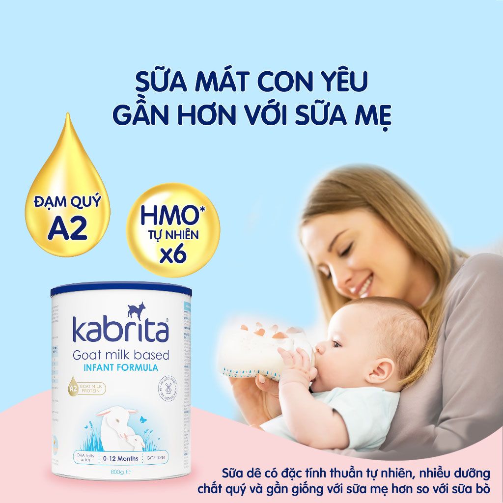 Sữa dê Kabrita Số 1 800g (0-12 tháng)