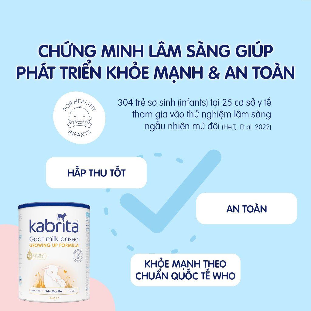 Sữa dê Kabrita Số 3 800g (từ 2 tuổi)