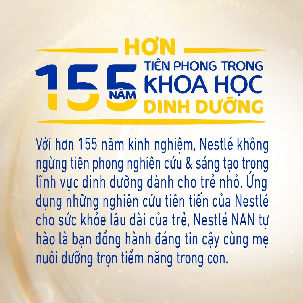 Sữa bột Nestlé NAN SUPREMEPRO 1 800g (0-6 tháng)