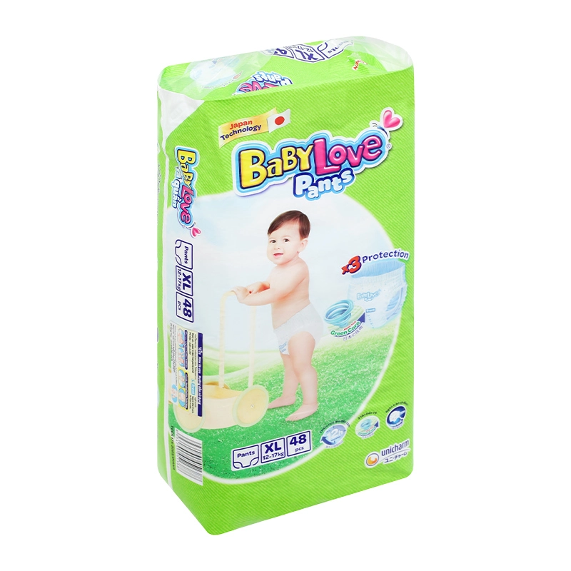 Tã quần Baby Love size XL, 2XL 48 miếng (12 - 20kg)