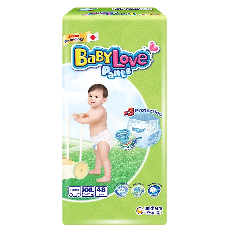 Tã quần BabyLove size XXL 48 miếng (15 - 25 kg)