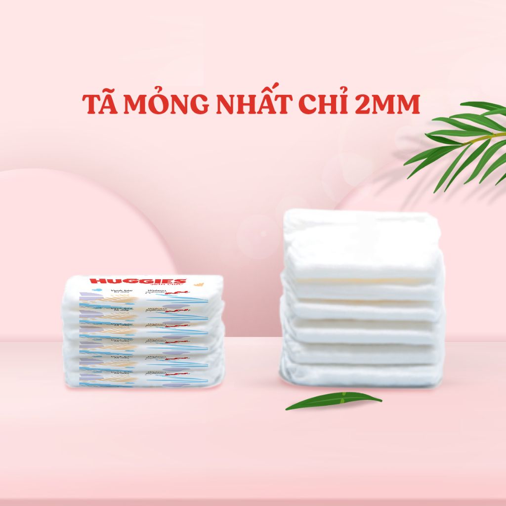 Tã quần Huggies Skincare gói cực đại (M, 6-11kg, 76 miếng)