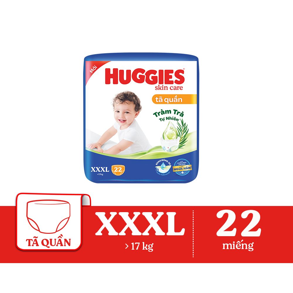 Tã quần Huggies Skincare Jumbo XXXL22