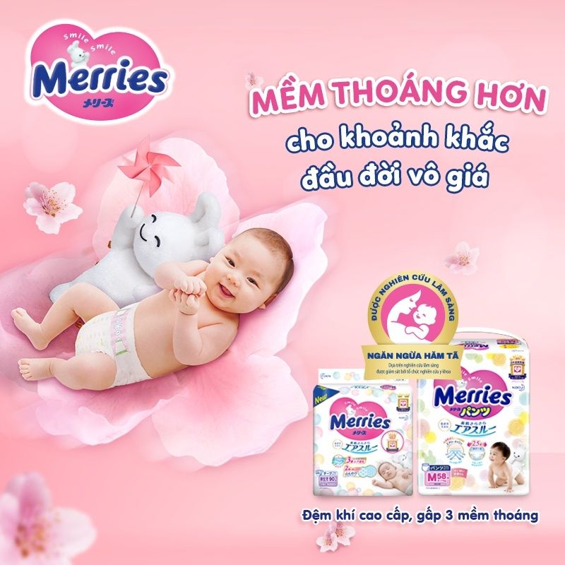 Tã quần Merries XXL24  (15-28kg)