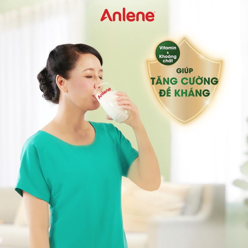 Lốc 4 hộp sữa nước Anlene đậm đặc 4X hương Vani 125ml