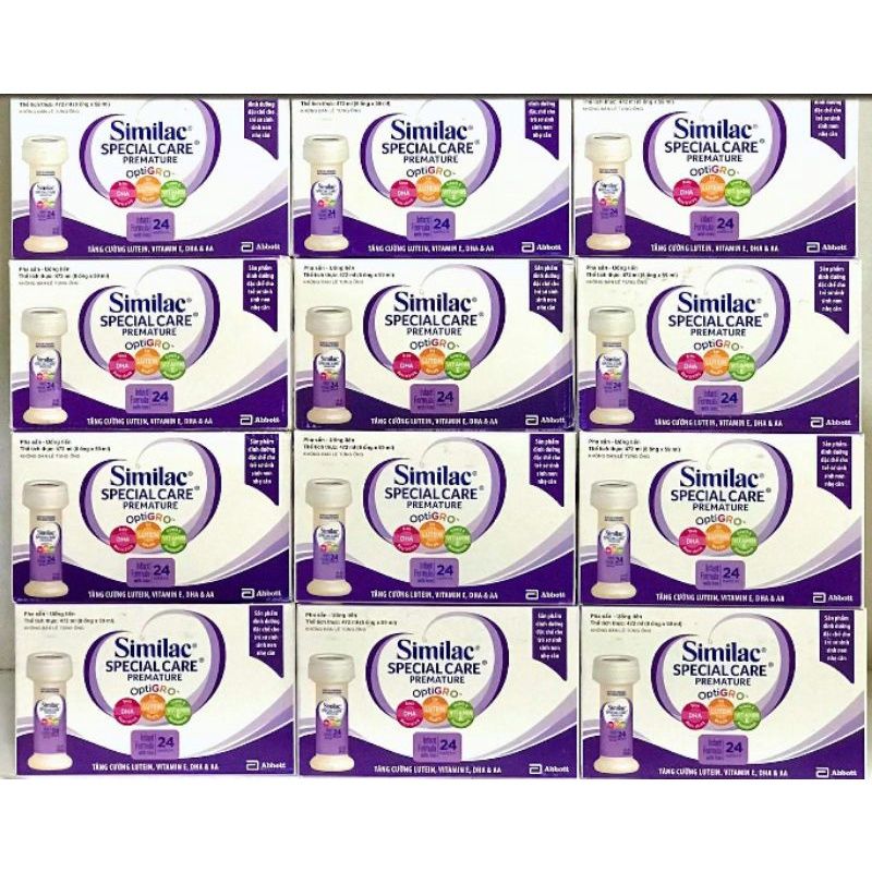 Thùng 48 ống Sữa nước Similac Special Care 24 kcal dành cho bé sinh non 59ml