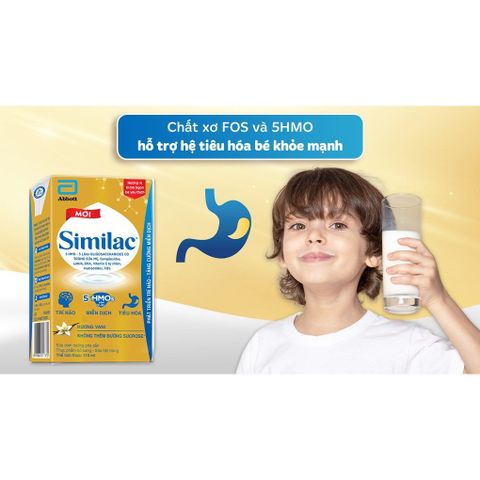 Lốc 4 hộp Sữa công thức Similac 110ml (từ 1 tuổi) 