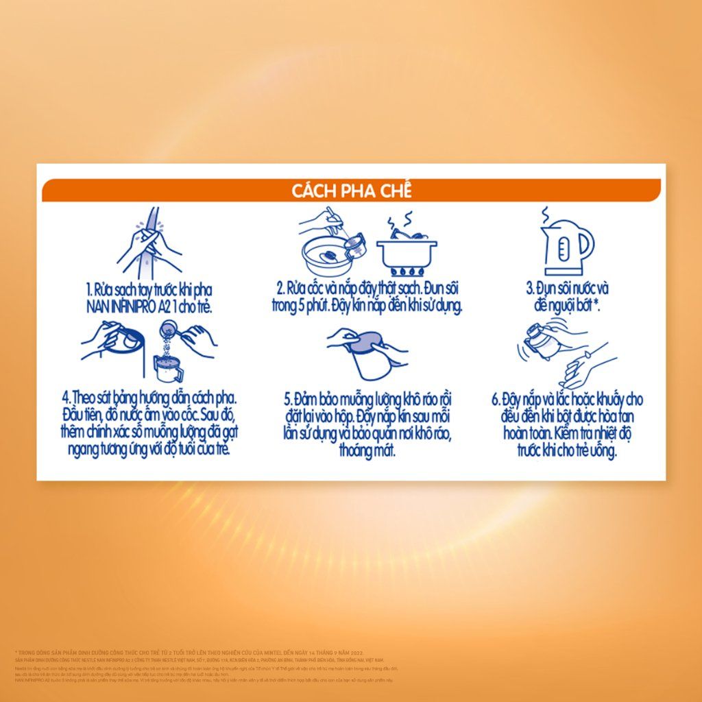 Sữa Nestlé NAN INFINIPRO A2 số 1 400g nhập khẩu nguyên lon từ Thụy Sỹ