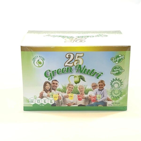  Sữa Hạt Ngũ Cốc 25 Green Nutri Singapore Chính Hãng [Nhập khẩu 100%] hộp 625G 