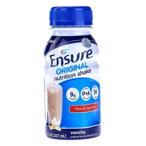 Thùng 24 chai 237ml Sữa nước Ensure Vani - Ensure Original