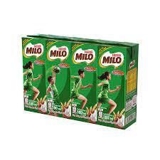Lốc 4 Hộp Sữa Năng Lượng Milo Vị Lúa Mạch 180ml ( giá bán đã trừ khuyến mãi )