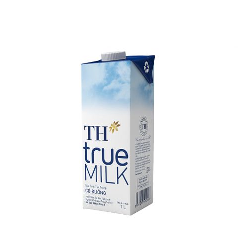  Hộp sữa tươi tiệt trùng có đường TH True Milk 1L 