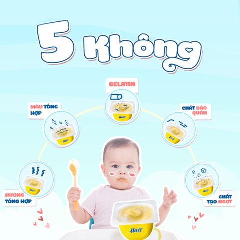  Lốc 4 hộp Váng Sữa vị HẠT DẺ Hoff cho bé từ 6 tháng tuổi, giàu protein và canxi, tăng cường hệ miễn dịch 