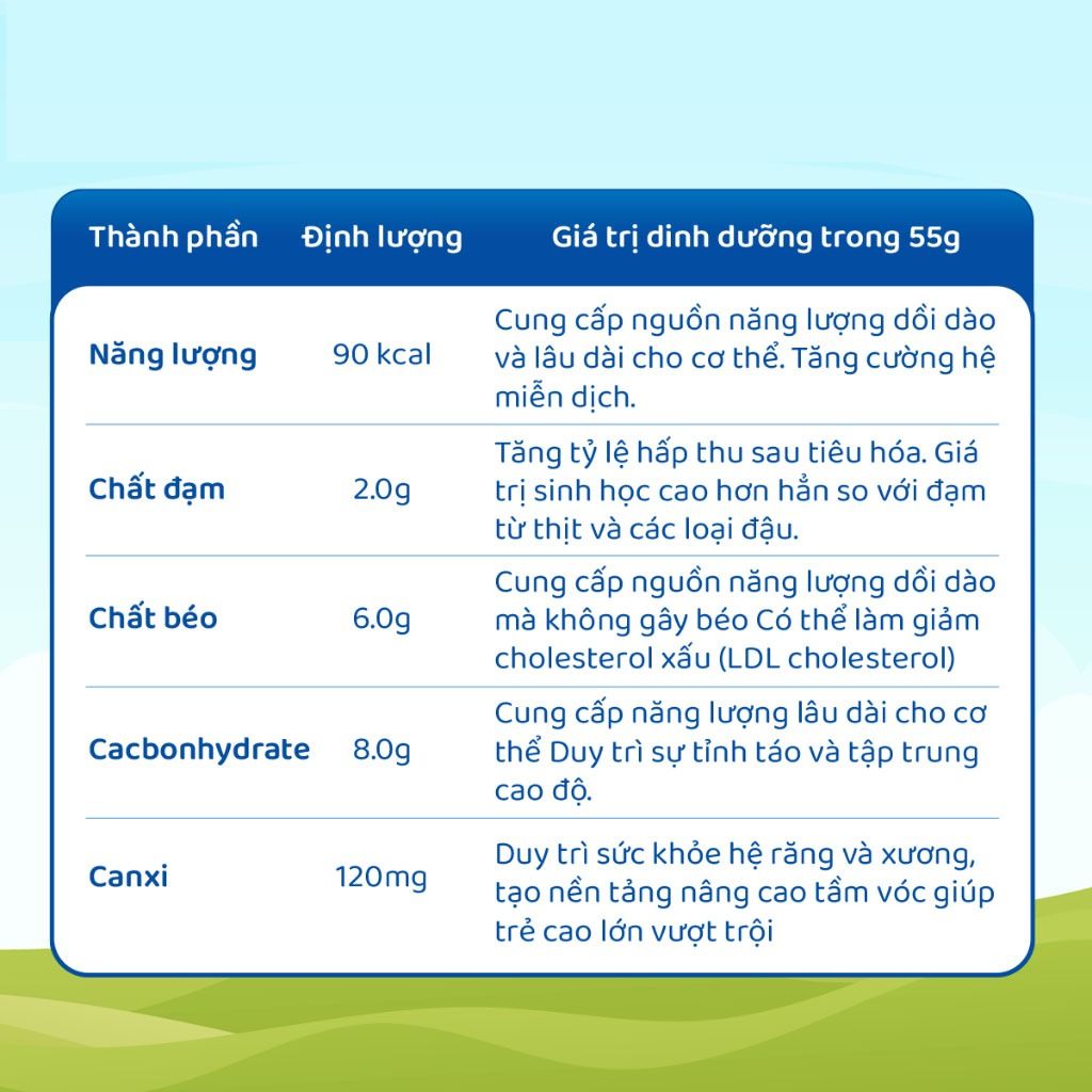 Lốc 4 hộp Váng Sữa vị VANI Hoff cho bé từ 6 tháng tuổi, giàu protein và canxi, tăng cường hệ miễn dịch