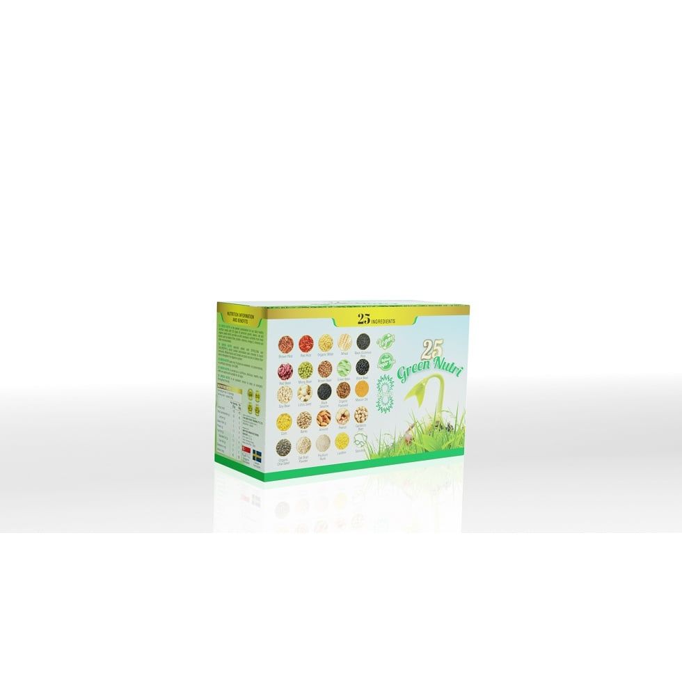 Sữa Hạt Ngũ Cốc 25 Green Nutri Singapore Chính Hãng [Nhập khẩu 100%] hộp 300g