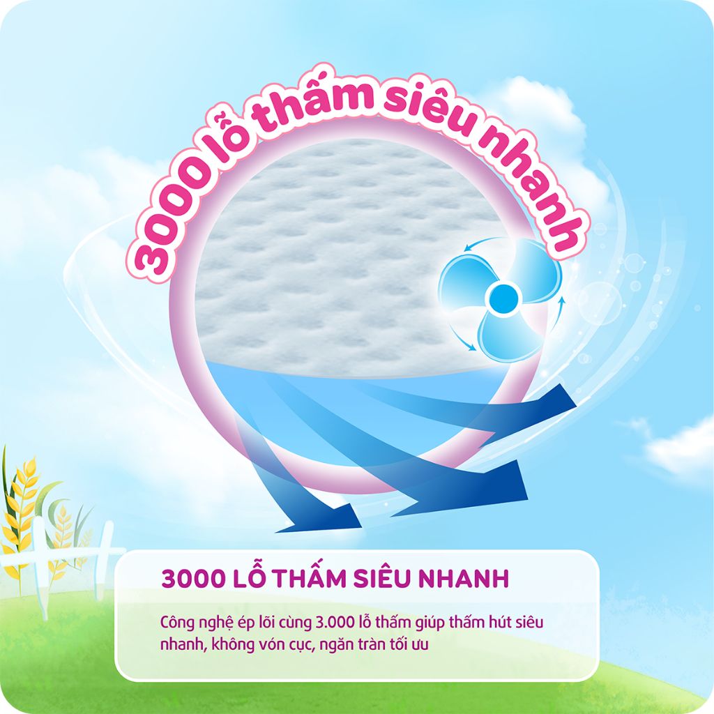 Tã/bỉm quần Bobby M96 cực đại (6-11kg) - Giao bao bì ngẫu nhiên