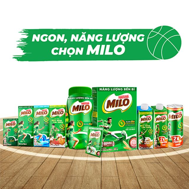 Lốc 4 Hộp Sữa Năng Lượng Milo Vị Lúa Mạch 180ml ( giá bán đã trừ khuyến mãi )