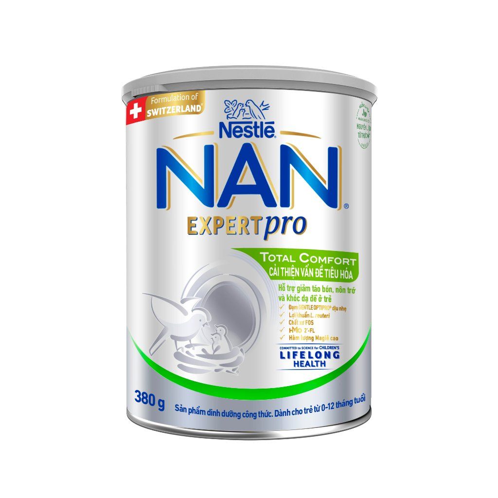 Sữa Bột Nestlé NAN Expert Pro Total Comfort 380gr - Dành cho trẻ mắc các triệu chứng đường tiêu hóa