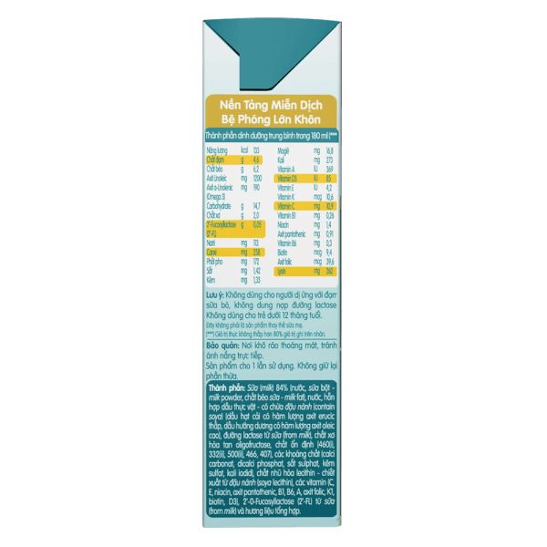  Sữa dinh dưỡng pha sẵn Nestlé NANGROW 6 (4x180ml) 