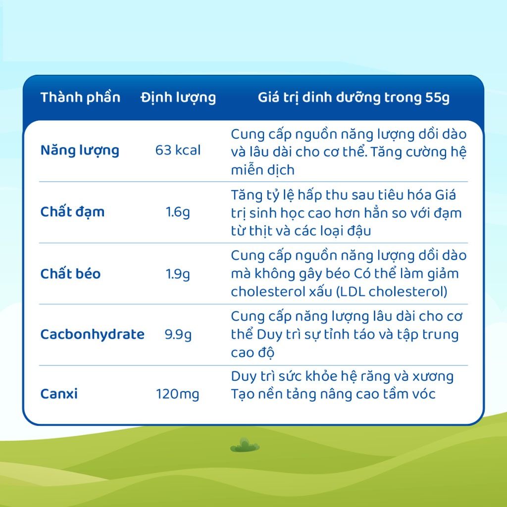 Thùng 48 hộp Sữa chua hoa quả Hoff vị TÁO cho bé từ 6 tháng tuổi, bổ sung men lợi khuẩn, tốt cho tiêu hóa