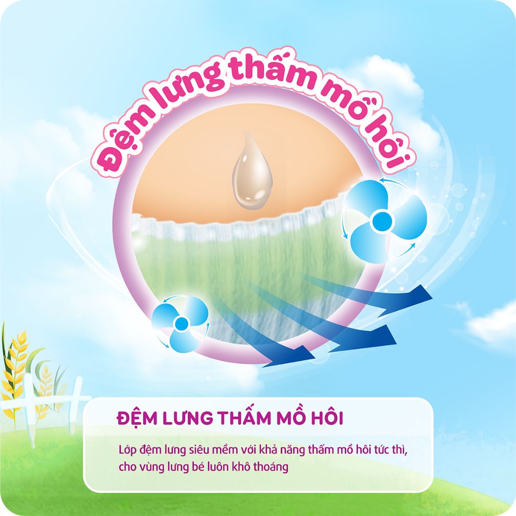 Tã/bỉm quần Bobby M96 cực đại (6-11kg) - Giao bao bì ngẫu nhiên