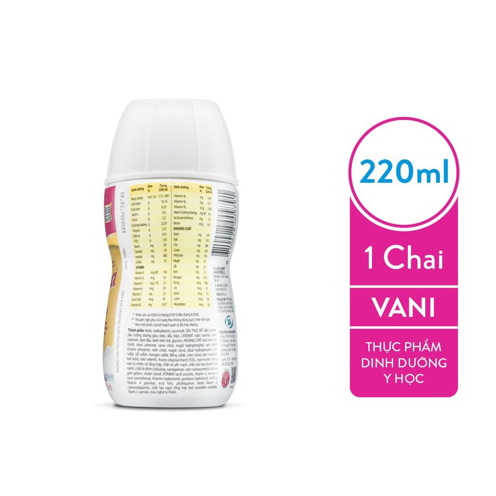 Thùng 24 chai sữa nước Glucerna 220ml Dành Cho Người Đái Tháo Đường Và Tiền Đái Tháo Đường