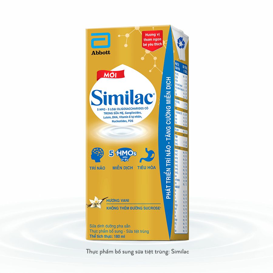 Lốc 4 hộp Sữa công thức Similac 180ml (từ 1 tuổi)