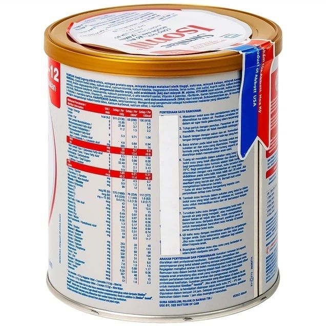 Sữa bột Similac  Isomil Khas Dinh dưỡng cho trẻ dị ứng, hệ tiêu hóa kém - 400g cho bé tử 0 - 12 tháng