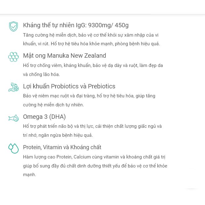 Sữa non kết hợp mật ong Manuka cao cấp LAZU GOLDEN WELLESS nhập khẩu New Zealand hộp 450g