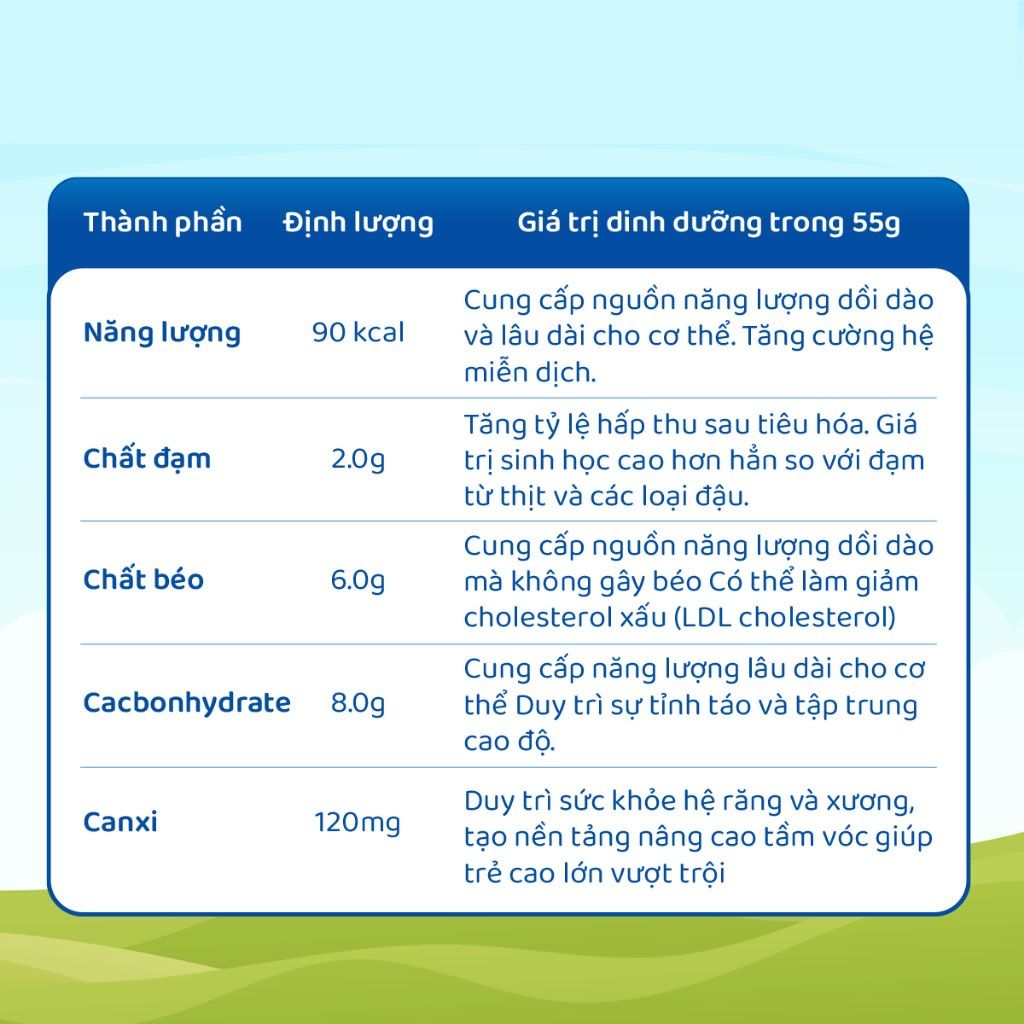 Thùng 48 hộp Váng Sữa vị HẠT DẺ Hoff cho bé từ 6 tháng tuổi, giàu protein và canxi, tăng cường hệ miễn dịch