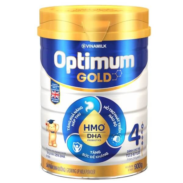 Sữa Vinamilk Optimum Gold 4, 850g, 2-6 tuổi