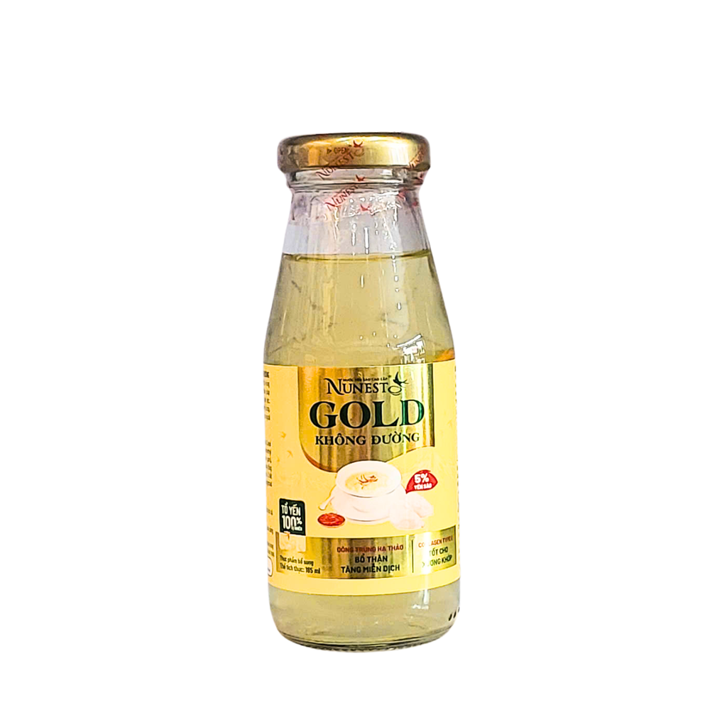 Nước Yến sào cao cấp NuNest Gold không đường 185ml