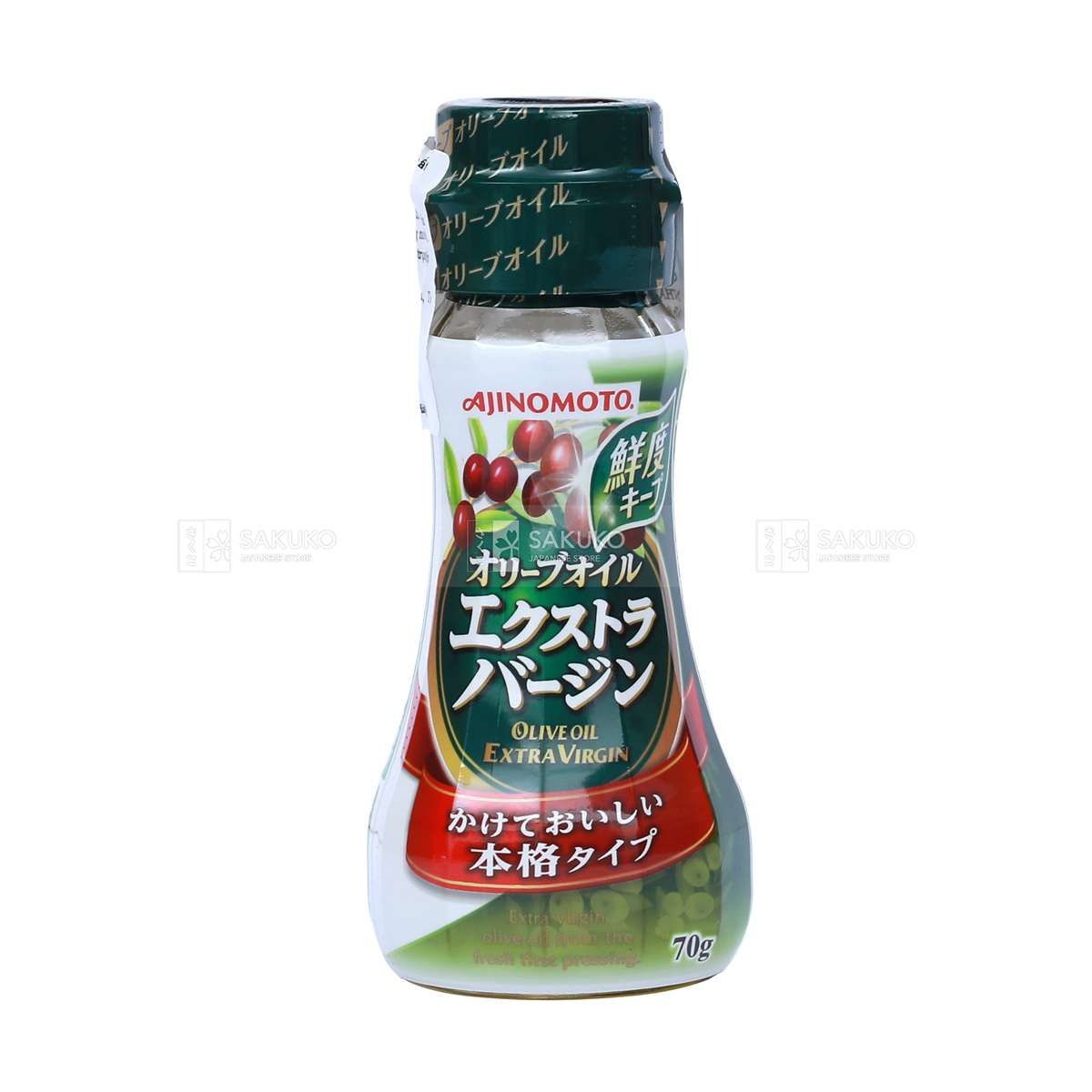 dau olive extra virgin ajinomoto 70g nhat ban