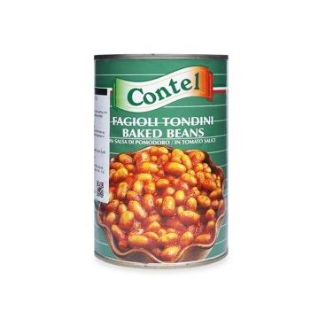 dau trang sot ca contel baked beans 400g