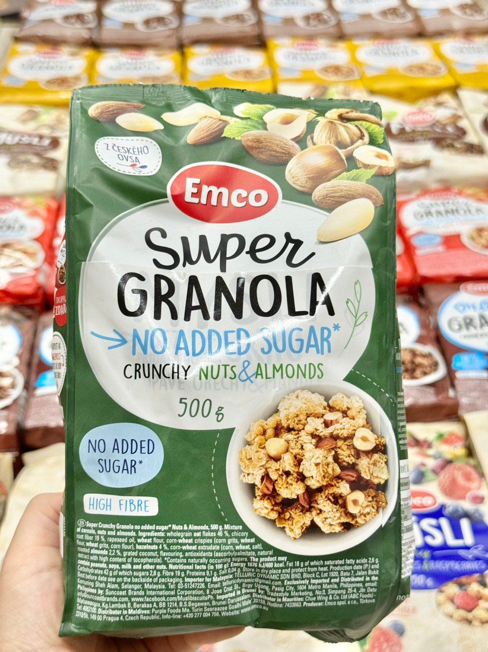 ngu coc yen mach emco super granola