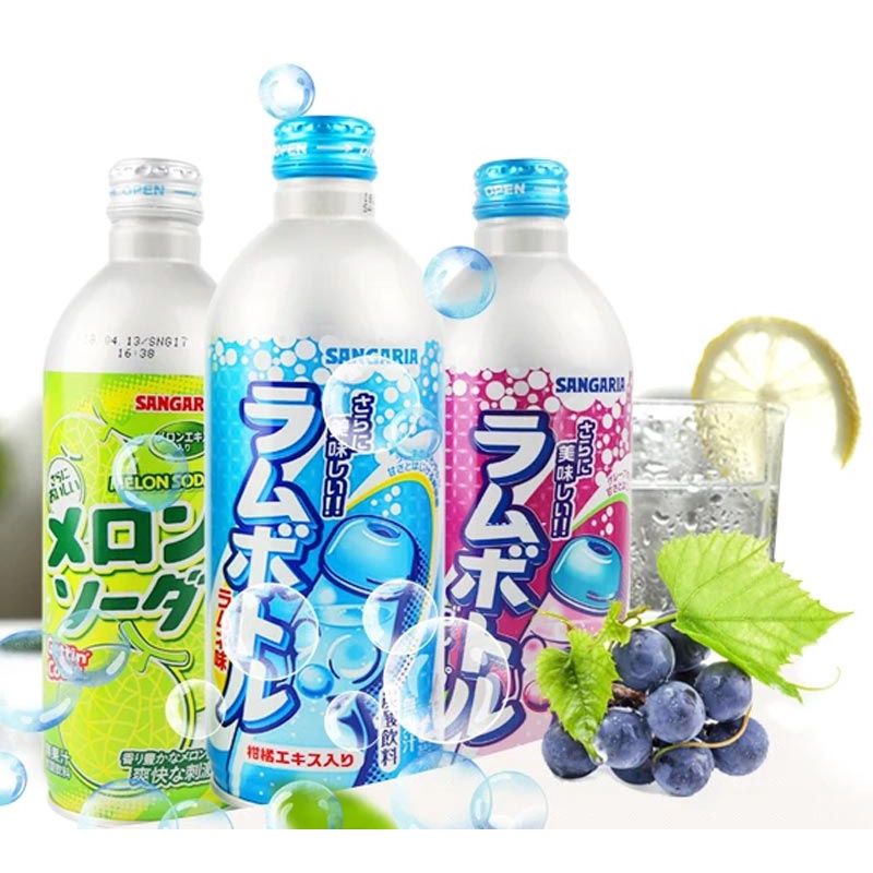nuoc ngot co ga soda sangaria 500ml