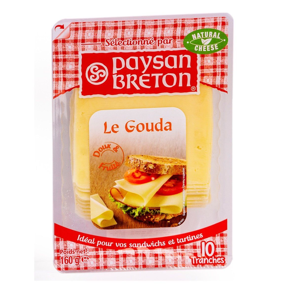 pho mai gouda dang lat paysan breton 160g
