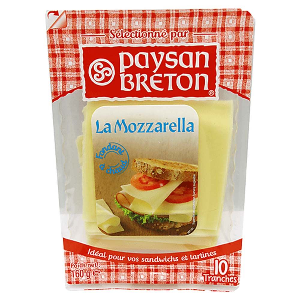 pho mai mozzarella dang lat paysan breton 160g