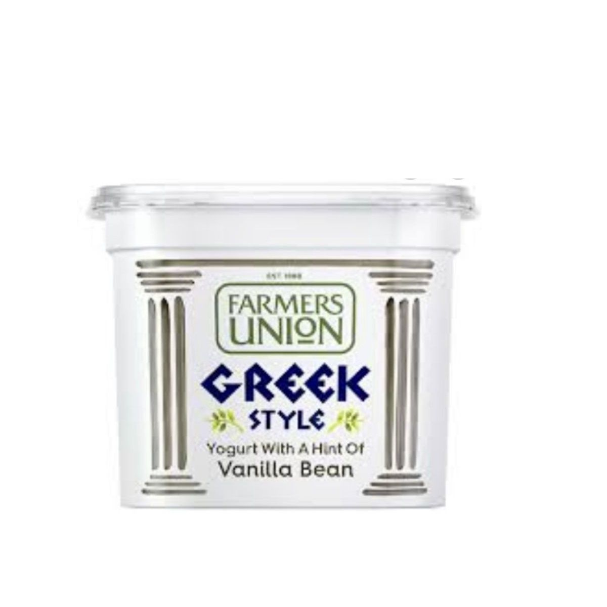 sua chua hy lap vi vanilla bean farmers union greek style vanilla 950g