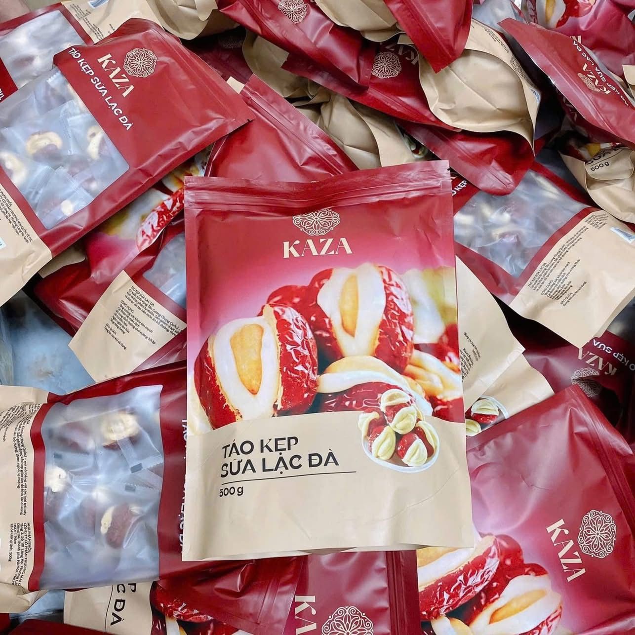 tao do kep sua lac da va hat dieu kaza tui 500g