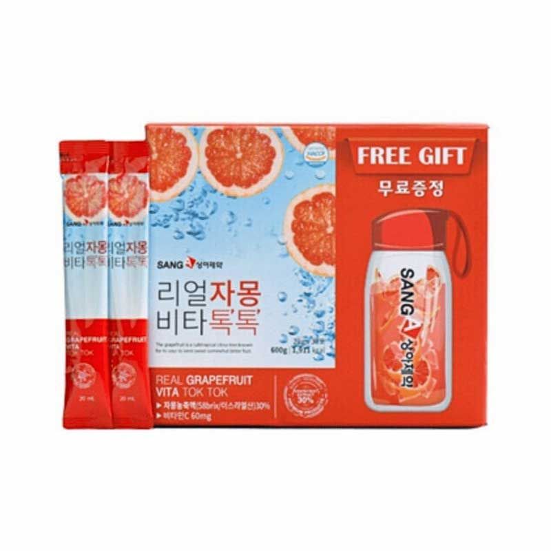 tra buoi sang a han quoc ho tro giam can 600g 30 goi x 20g